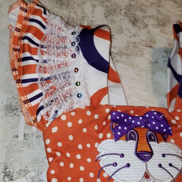 ⭐NWT Abbi Lane Tiger 🐅 Dress With Sequins - Picture 2 of 8